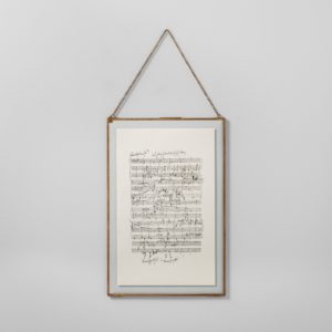 Music Notes Framed Wall Art