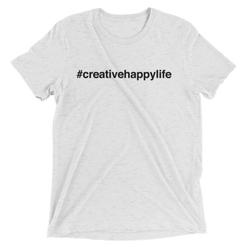 #creativehappylife - White Fleck