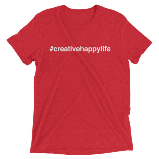 #creativehappylife - Red