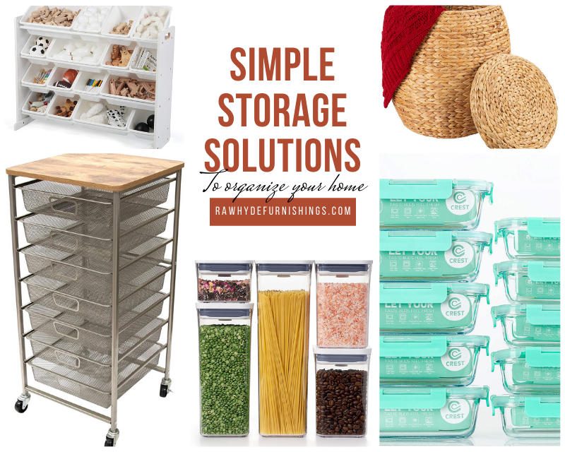 Simple Storage Solutions For Organizing Your Home